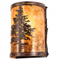 Meyda Black 219235 - 5" Wide Tamarack Wall Sconce