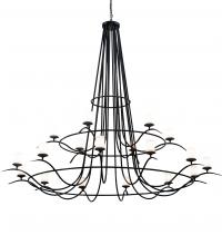 Meyda Black 222728 - 108" Wide Octavia Chandelier