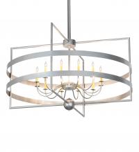 Meyda Black 225508 - 48" Wide Aldari 12 Light Chandelier