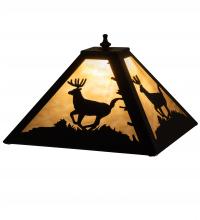 Meyda Black 228145 - 12" Square Deer Shade