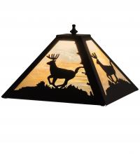 Meyda Black 228146 - 12" Square Deer Shade