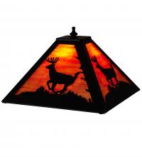 Meyda Black 228147 - 12" Square Deer Shade