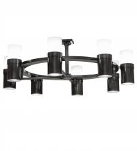 Meyda Black 229851 - 62" Wide Farmington 8 Light Chandelier