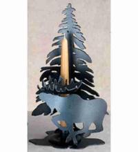 Meyda Black 23090 - Moose on the Loose Candle Holder