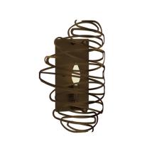 Meyda Black 231617 - 10" Wide Cyclone Wall Sconce