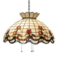 Meyda Black 232767 - 20" Wide Roseborder Pendant