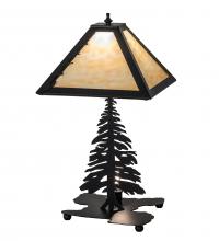 Meyda Black 233592 - 22" High Tall Pines Table Lamp