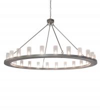 Meyda Black 236480 - 72" Wide Loxley 24 Light Chandelier