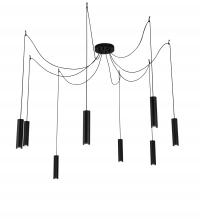 Meyda Black 236516 - 120" Wide Castiliolite 8 Light Cascading Pendant