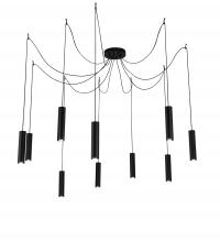 Meyda Black 236517 - 120" Wide Castiliolite 10 Light Cascading Pendant