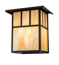 Meyda Black 237258 - 12" Wide Hyde Park Wall Sconce