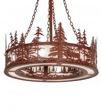 Meyda Black 238683 - 36" Wide Elk at Dusk Pendant