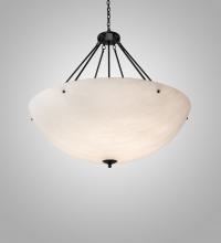 Meyda Black 241184 - 44" Wide Madison Inverted Pendant