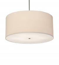 Meyda Black 241353 - 36" Wide Cilindro Textrene Pendant