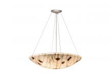 Meyda Black 242034 - 30" Wide Metro Fusion Ramoscelli Inverted Pendant