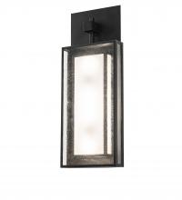 Meyda Black 242382 - 13" Wide Quadrato Wall Sconce