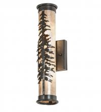 Meyda Black 244176 - 5" Wide Tamarack Wall Sconce