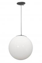 Meyda Black 245675 - 14" Wide Bola Pendant