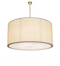 Meyda Black 245855 - 68" Wide Cilindro Textrene Pendant