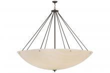 Meyda Black 246422 - 70" Wide Madison Inverted Pendant