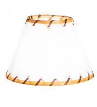 Meyda Black 247913 - 6" Wide Rawhide Shade