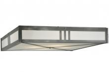 Meyda Black 249975 - 36" Square Whitewing Flushmount