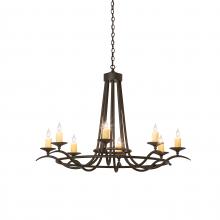 Meyda Black 250352 - 48" Wide Octavia 8 Light Chandelier