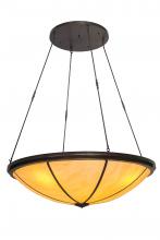 Meyda Black 250578 - 72" Wide Commerce Inverted Pendant