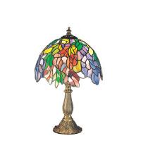 Meyda Black 26587 - 15" High Tiffany Laburnum Accent Lamp