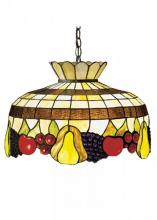 Meyda Black 26624 - 20"W Fruit Pendant