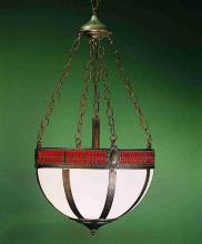 Meyda Black 26804 - 16"W Gothic Basket Inverted Pendant