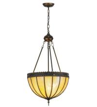 Meyda Black 28691 - 17.5"W Gothic Inverted Pendant