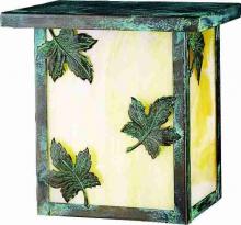 Meyda Black 29597 - 8" Wide Hyde Park Maple Leaf Wall Sconce