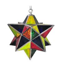 Meyda Black 30059 - 18"W Moravian Star Pendant