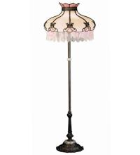 Meyda Black 31314 - 64" High Elizabeth Floor Lamp