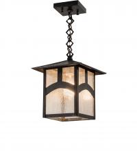 Meyda Black 39255 - 9" Square Seneca Hill Top Pendant