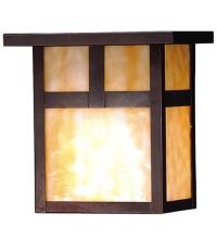 Meyda Black 43551 - 8"W Hyde Park T Mission Wall Sconce