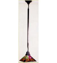 Meyda Black 49110 - 10"Sq Prairie Dragonfly Pendant