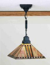 Meyda Black 49154 - 13"Sq Prairie Corn Pendant.609