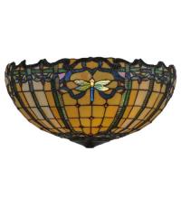 Meyda Black 50700 - 20"W Tiffany Dragonfly Shade