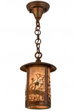 Meyda Black 54034 - 8"W Fulton Apple Branch Pendant