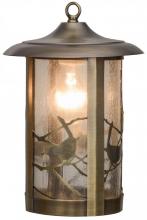 Meyda Black 57168 - 8"W Fulton Song Bird Shade