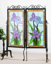 Meyda Black 65253 - 52"W X 63"H Iris Room Divider