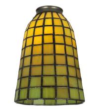 Meyda Black 67040 - 5"W Terra Verde Shade