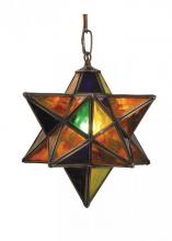 Meyda Black 72849 - 12" Wide Moravian Star Pendant