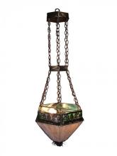 Meyda Black 77656 - 19"W Mountain Pine Inverted Pendant