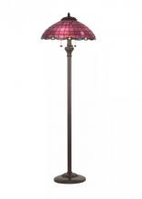 Meyda Black 79814 - 65"H Elan Floor Lamp