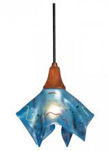 Meyda Black 81326 - 9" Wide Metro Fusion Electra Mini Pendant