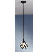 Meyda Black 81368 - 9" Wide Handkerchief Slick Mini Pendant