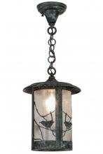 Meyda Black 90246 - 10"W Fulton Song Bird Pendant